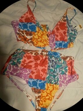 Bar III Women's Bohemian Swimsuit -NWT Size XL